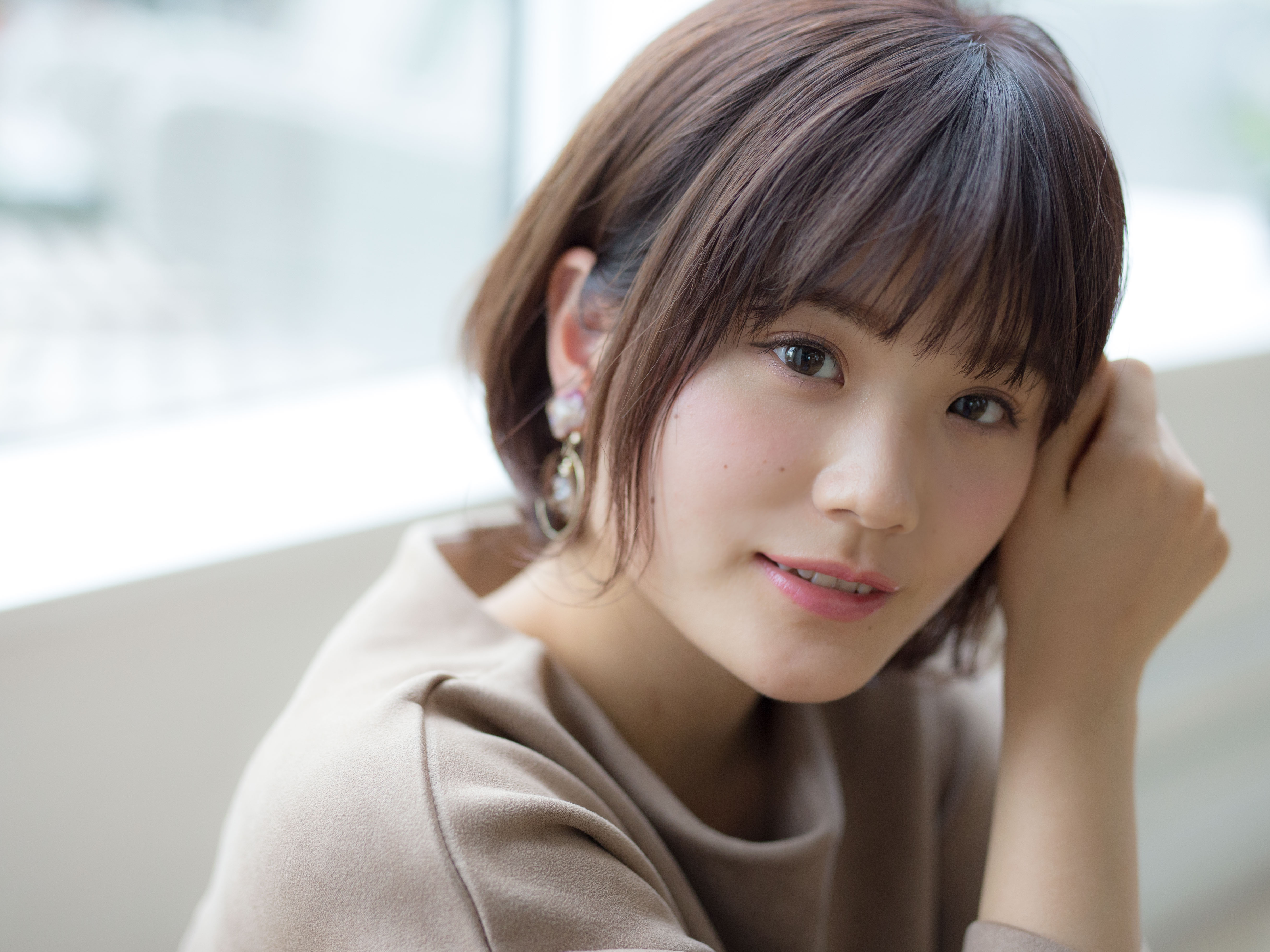 ハネ内ランダムパーマがナチュラル可愛い！