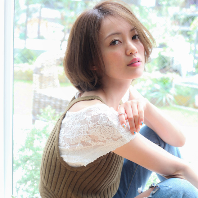 ブリーチなしで叶うアッシュベージュのヘアカタログ☆