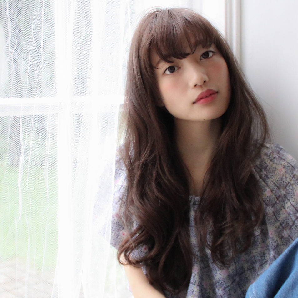 コテ巻き風パーマが可愛い☆
