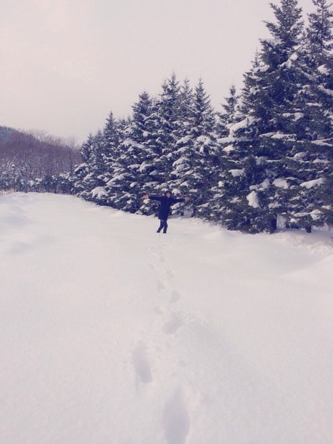 雪遊びなんて何年ぶりだろう